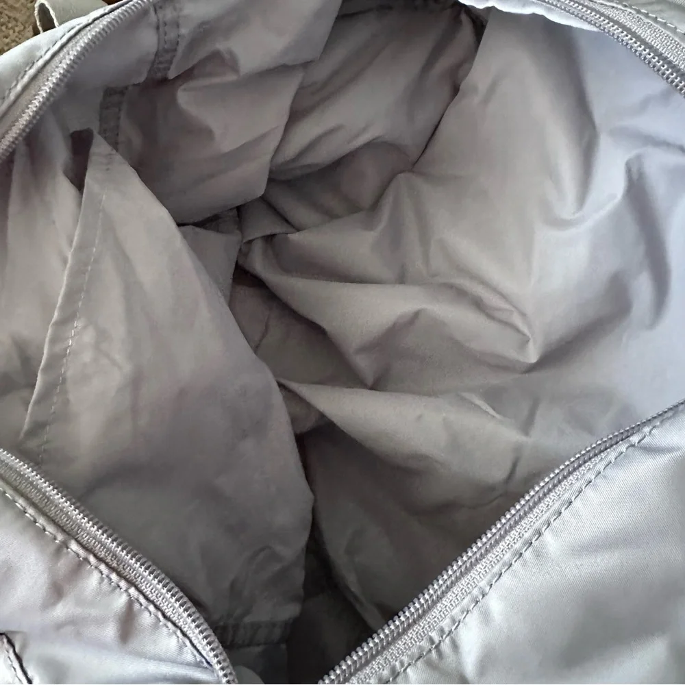 Under Armour Gray and‎ Pink Duffel Bag